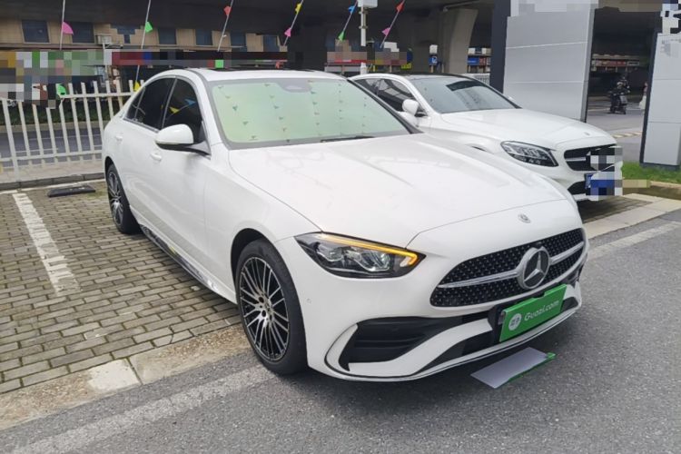 Used Mercedes-Benz C-Class 2023 C 200 L Sport Edition Front Right 45 Deg