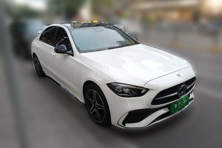 Used Mercedes-Benz C-Class 2023 C 260 L Bright Night Sports Edition Front Right 45 Deg