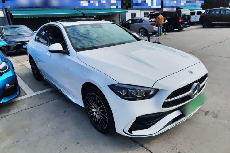 Used Mercedes-Benz C-Class 2023 C 200 L Sport Edition Front Right 45 Deg