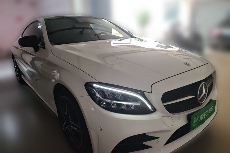 Used Mercedes-Benz C-Class 2023 C 260 Coupe Front Right 45 Deg