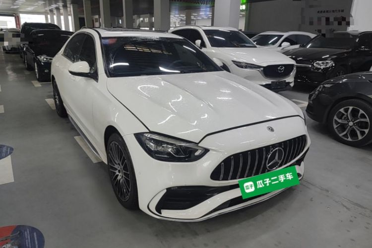 Used Mercedes-Benz C-Class 2023 C 200 L Sport Edition Front Right 45 Deg