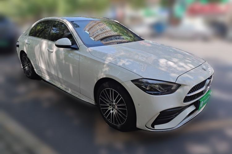 Used Mercedes-Benz C-Class 2023 Second Facelift C 260 L Sport Edition Front Right 45 Deg