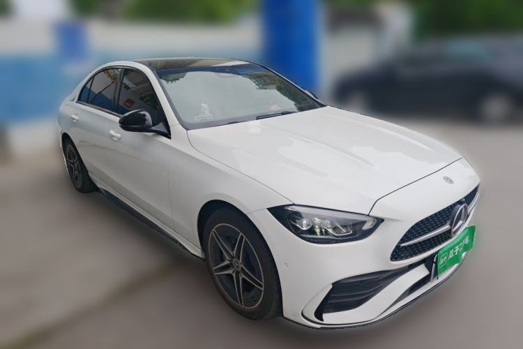 Used Mercedes-Benz C-Class 2023 Second Facelift C 260 L Starry Night Sports Edition Front Right 45 Deg