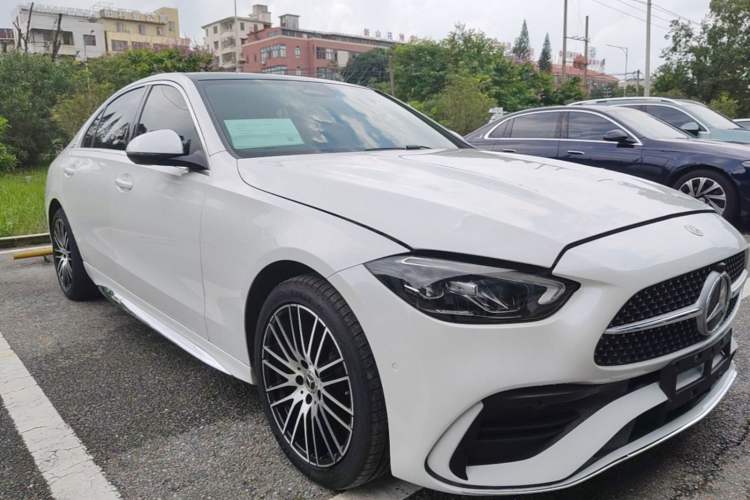 Used Mercedes-Benz C-Class 2023 C 260 L Sport Edition Front Right 45 Deg
