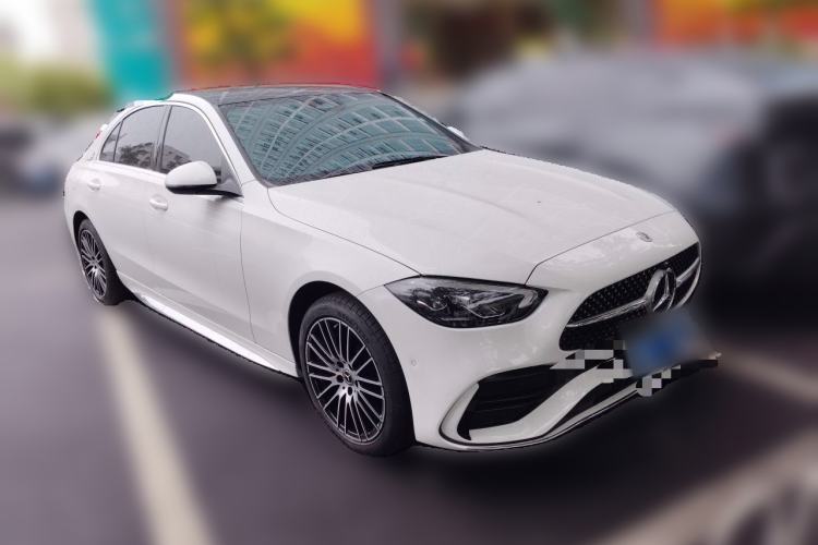 Used Mercedes-Benz C-Class 2023 C 260 L Sport Edition Front Right 45 Deg