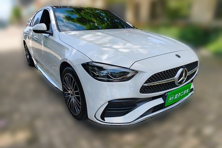 Used Mercedes-Benz C-Class 2023 Restyled C 260 L Sport Edition Front Right 45 Deg