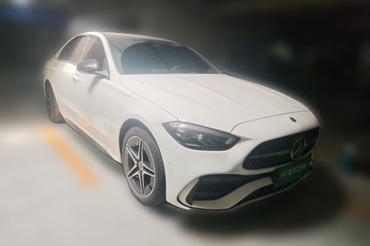 Used Mercedes-Benz C-Class 2023 Restyled C 260 L Night Edition Sports Version Front Right 45 Deg