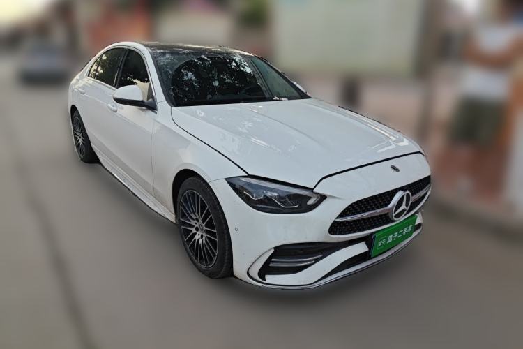 Used Mercedes-Benz C-Class 2023 Second Facelift C 260 L Sport Edition Front Right 45 Deg