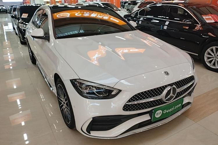 Used Mercedes-Benz C-Class 2023 C 260 L Sport Edition Front Right 45 Deg