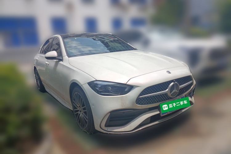 Used Mercedes-Benz C-Class 2023 C 200 L Sport Edition Front Right 45 Deg