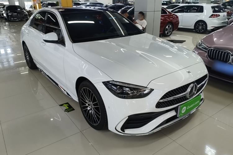 Used Mercedes-Benz C-Class 2023 C 260 L Sport Edition Front Right 45 Deg