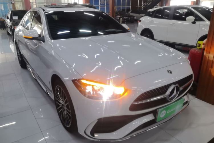 Used Mercedes-Benz C-Class 2023 Revised C 200 L Sport Edition Front Right 45 Deg