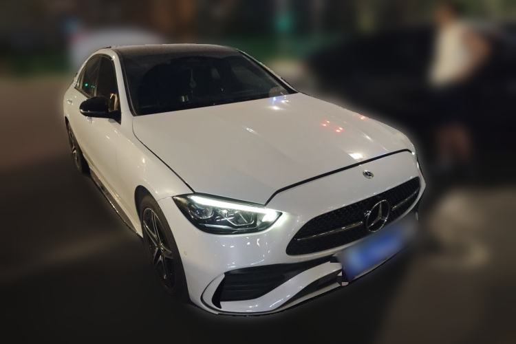 Used Mercedes-Benz C-Class 2023 Second Facelift C 260 L Starry Night Sports Edition Front Right 45 Deg