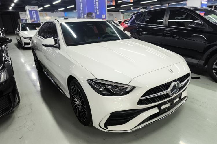 Used Mercedes-Benz C-Class 2023 C 200 L Sport Edition Front Right 45 Deg