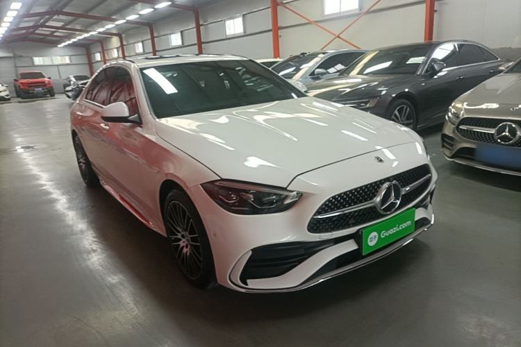 Used Mercedes-Benz C-Class 2023 Revised C 200 L Sport Edition Front Right 45 Deg