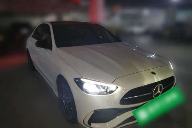 Used Mercedes-Benz C-Class 2023 Restyled C 260 L Night Edition Sports Version Front Right 45 Deg