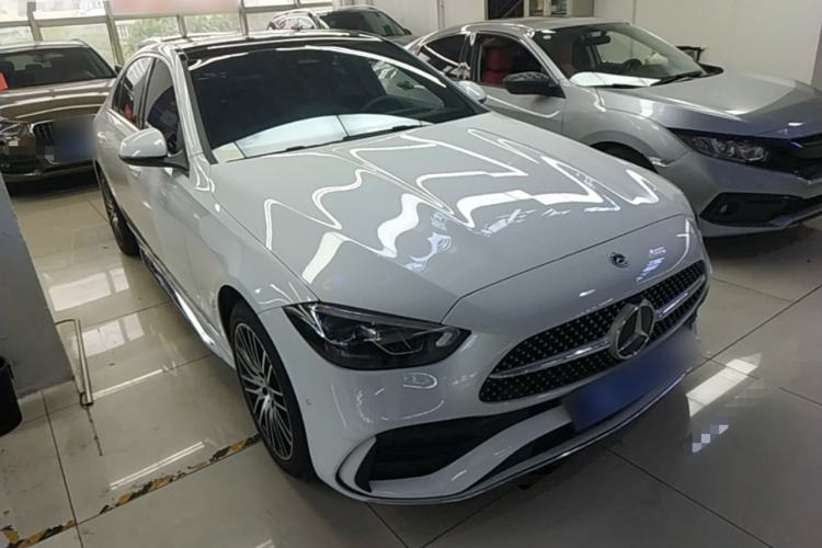 Used Mercedes-Benz C-Class 2023 Second Facelift C 260 L Sport Edition Front Right 45 Deg
