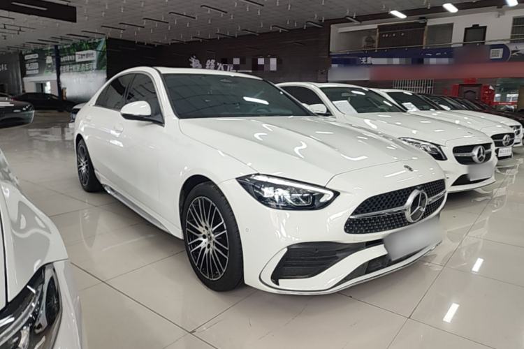 Used Mercedes-Benz C-Class 2023 C 200 L Sport Edition Front Right 45 Deg