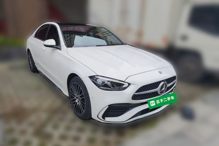 Used Mercedes-Benz C-Class 2023 Second Facelift C 260 L Sport Edition Front Right 45 Deg