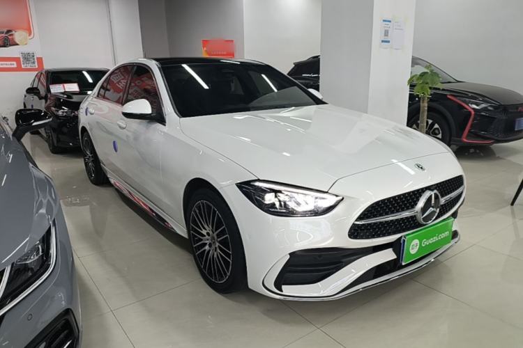 Used Mercedes-Benz C-Class 2023 C 260 L Sport Edition Front Right 45 Deg