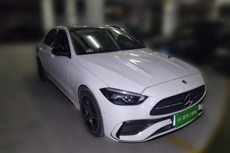 Used Mercedes-Benz C-Class 2023 Second Facelift C 260 L Starry Night Sports Edition Front Right 45 Deg