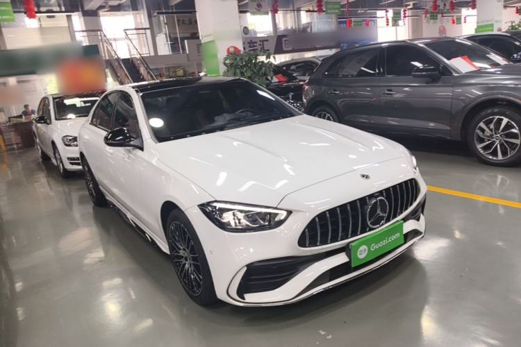 Used Mercedes-Benz C-Class 2023 Second Facelift C 260 L Sport Edition Front Right 45 Deg