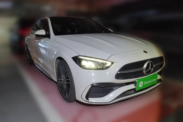 Used Mercedes-Benz C-Class 2023 Revised C 200 L Sport Edition Front Right 45 Deg