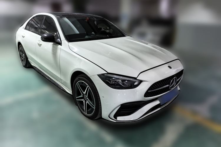 Used Mercedes-Benz C-Class 2023 Second Facelift C 260 L Starry Night Sports Edition Front Right 45 Deg