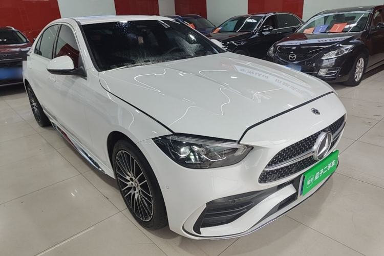 Used Mercedes-Benz C-Class 2023 C 200 L Sport Edition Front Right 45 Deg