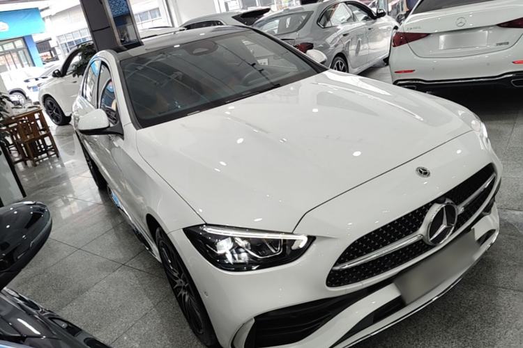 Used Mercedes-Benz C-Class 2023 Restyled C 260 L Sport Edition Front Right 45 Deg