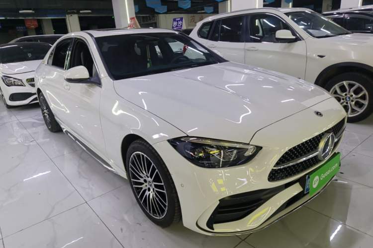 Used Mercedes-Benz C-Class 2023 Revised C 200 L Sport Edition Front Right 45 Deg
