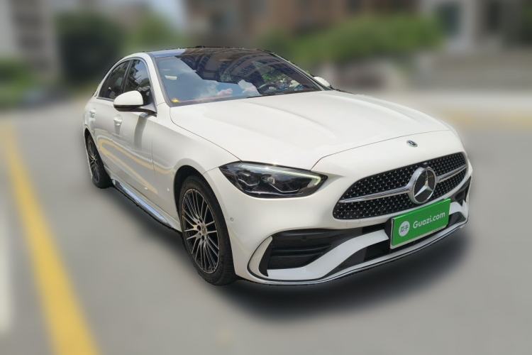 Used Mercedes-Benz C-Class 2023 Restyled C 260 L Sport Edition Front Right 45 Deg