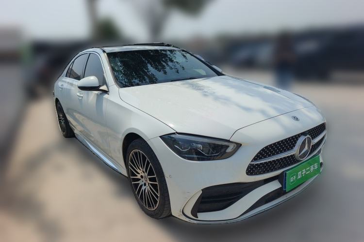 Used Mercedes-Benz C-Class 2023 C 200 L Sport Edition Front Right 45 Deg