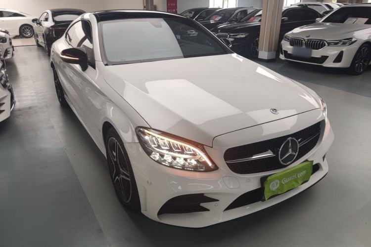 Used Mercedes-Benz C-Class 2023 C 260 Coupe Front Right 45 Deg