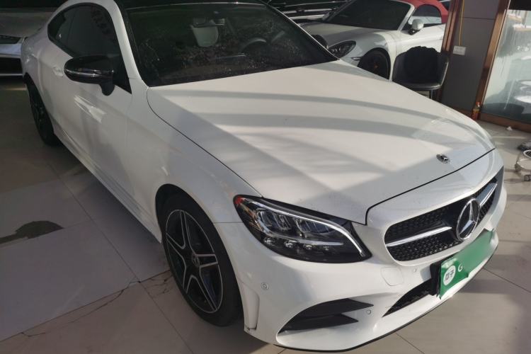 Used Mercedes-Benz C-Class 2023 C 260 Coupe Front Right 45 Deg