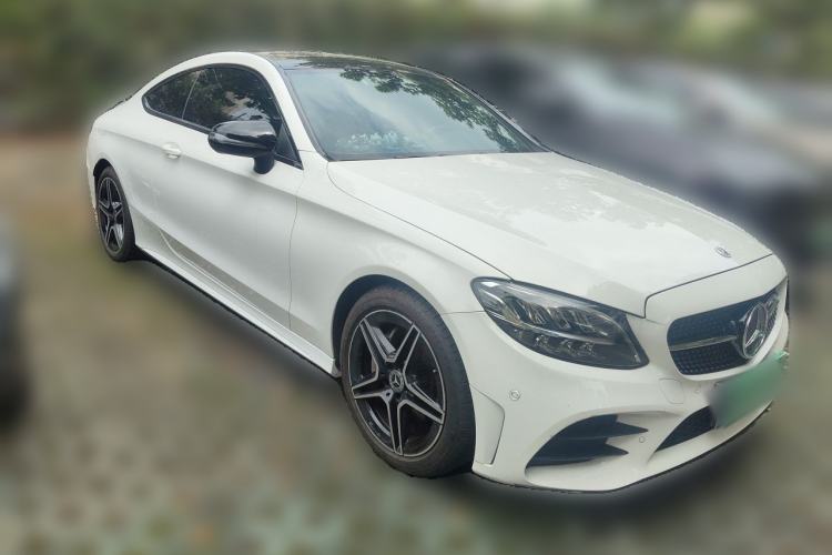 Used Mercedes-Benz C-Class 2023 C 260 Coupe Front Right 45 Deg