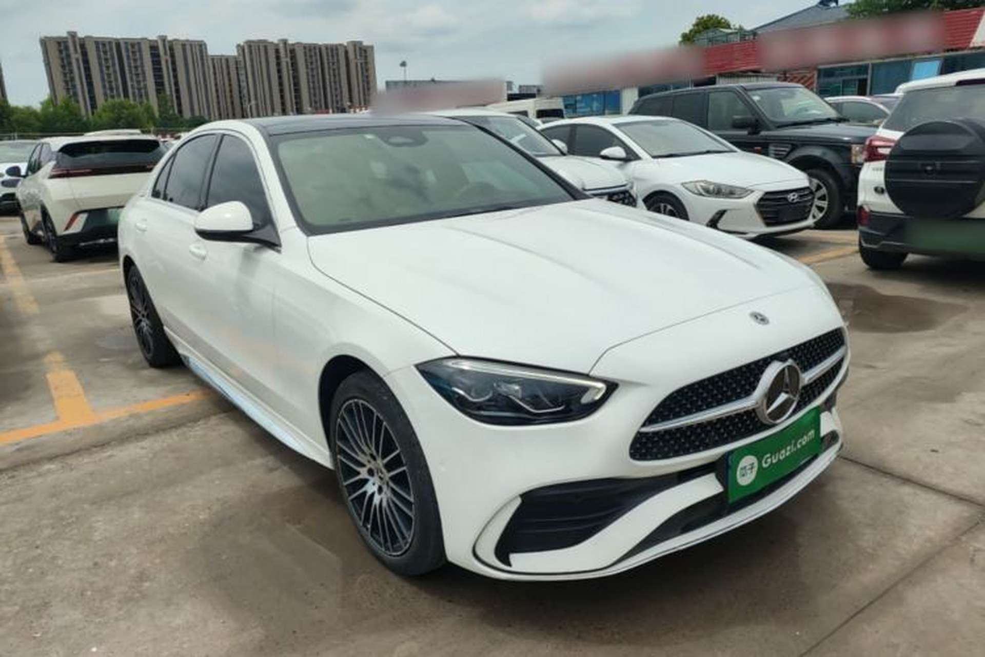 Used Mercedes-Benz C-Class 2023 Restyled C 260 L Sport Edition Front Right 45 Deg