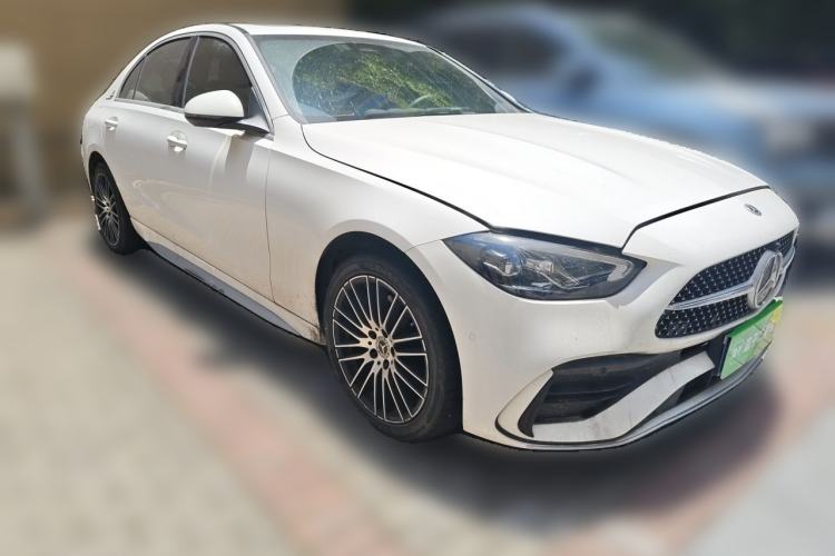 Used Mercedes-Benz C-Class 2023 C 200 L Sport Edition Front Right 45 Deg