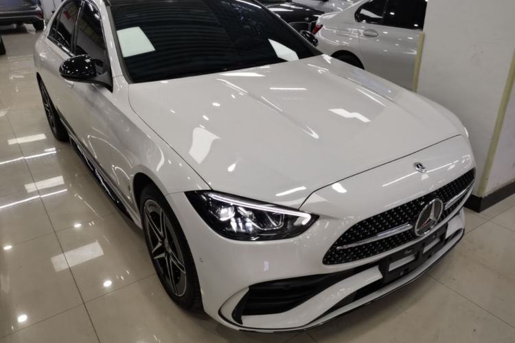 Used Mercedes-Benz C-Class 2023 Second Facelift C 260 L Starry Night Sports Edition Front Right 45 Deg