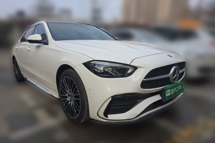 Used Mercedes-Benz C-Class 2023 Second Facelift C 260 L Sport Edition Front Right 45 Deg