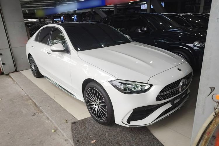 Used Mercedes-Benz C-Class 2023 Restyled C 260 L Sport Edition Front Right 45 Deg
