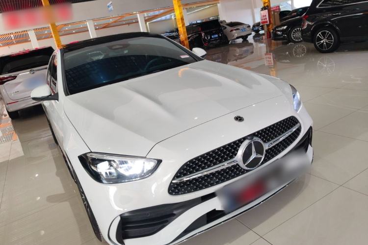 Used Mercedes-Benz C-Class 2023 Second Facelift C 260 L Sport Edition Front Right 45 Deg