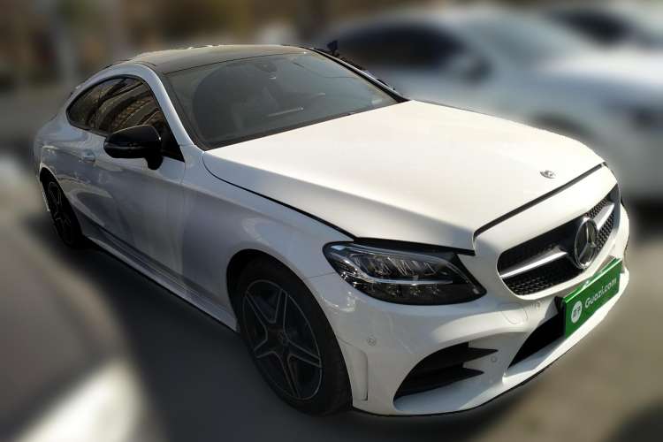 Used Mercedes-Benz C-Class 2023 C 260 Coupe Front Right 45 Deg