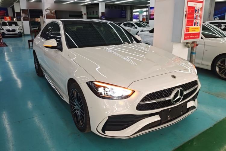 Used Mercedes-Benz C-Class 2023 Restyled C 260 L Sport Edition Front Right 45 Deg