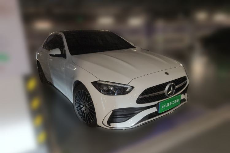 Used Mercedes-Benz C-Class 2023 Second Facelift C 260 L Sport Edition Front Right 45 Deg