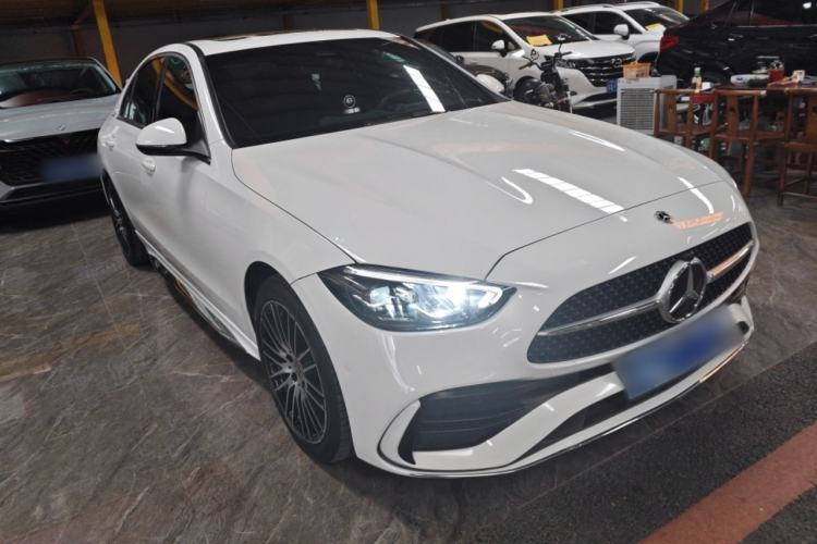 Used Mercedes-Benz C-Class 2023 C 200 L Sport Edition Front Right 45 Deg