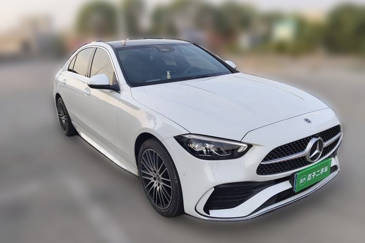 Used Mercedes-Benz C-Class 2023 C 260 L Sport Edition Front Right 45 Deg
