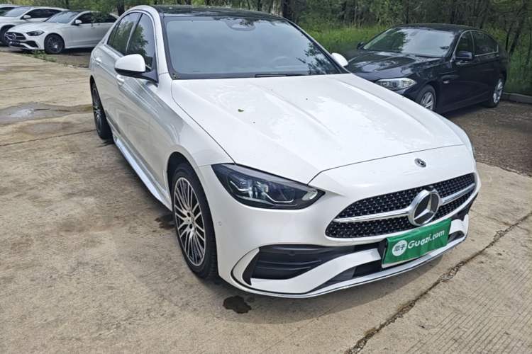 Used Mercedes-Benz C-Class 2023 Second Facelift C 260 L Sport Edition Front Right 45 Deg