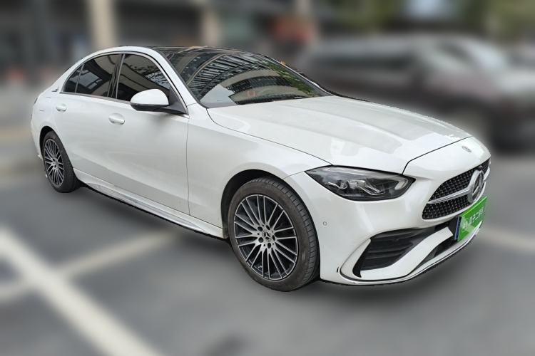 Used Mercedes-Benz C-Class 2023 Second Facelift C 260 L Sport Edition Front Right 45 Deg