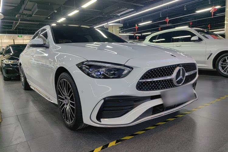 Used Mercedes-Benz C-Class 2023 Second Facelift C 260 L Sport Edition Front Right 45 Deg